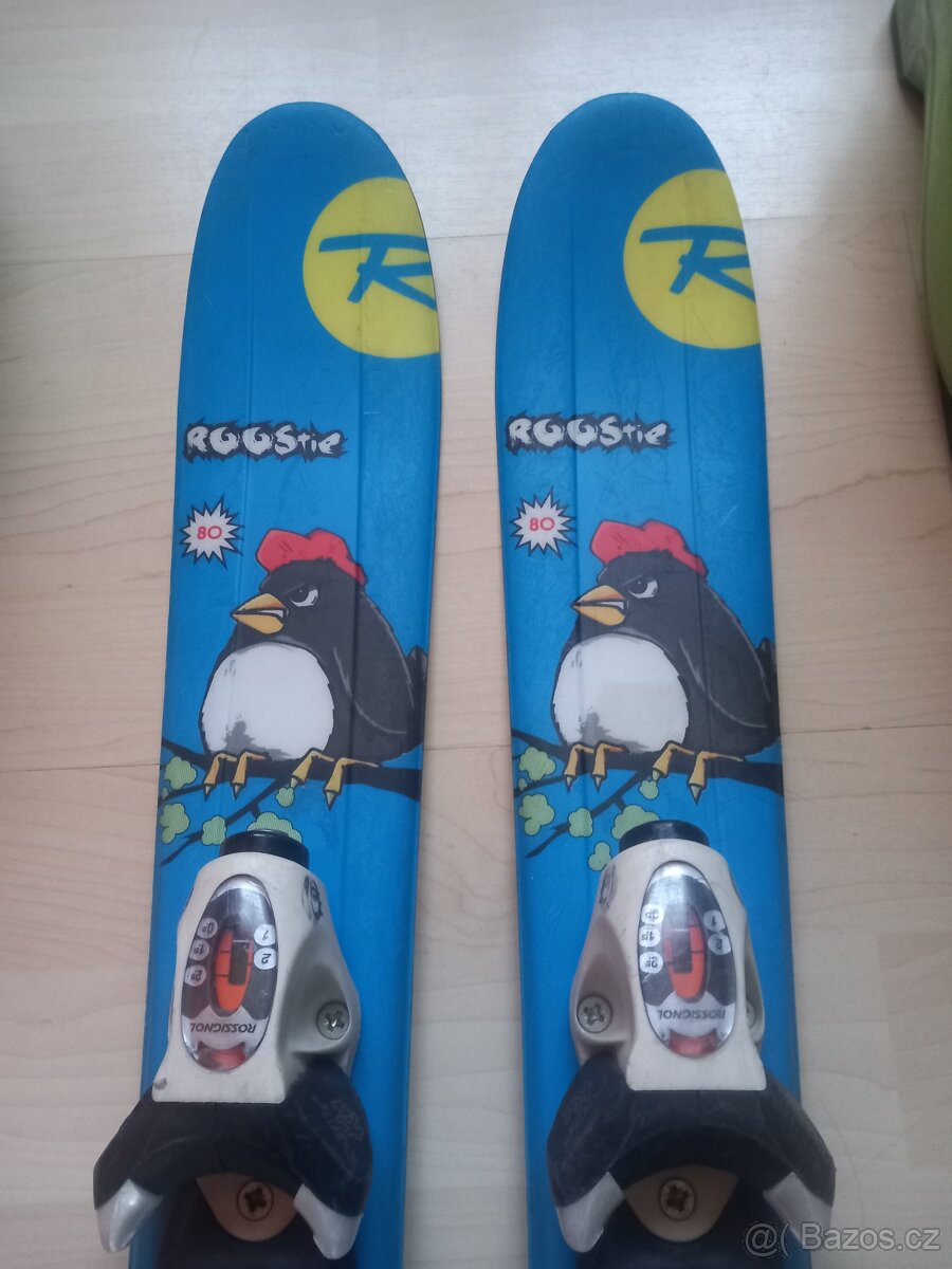 Chlapecké lyže Rossignol Roostie 80 + lyžáky Salomon T2 - 4