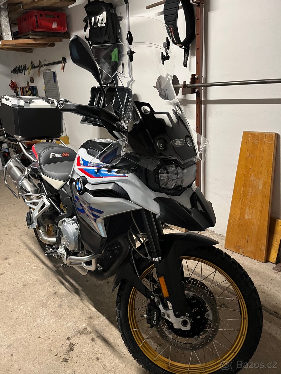 Vysoké cestovní plexi Kappa pro BMW F850GS - 4