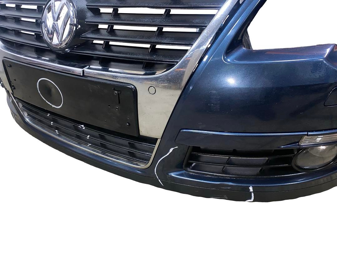 Přední nárazník modrá satin LC5F VW Passat B6 r.v. 2008 - 4