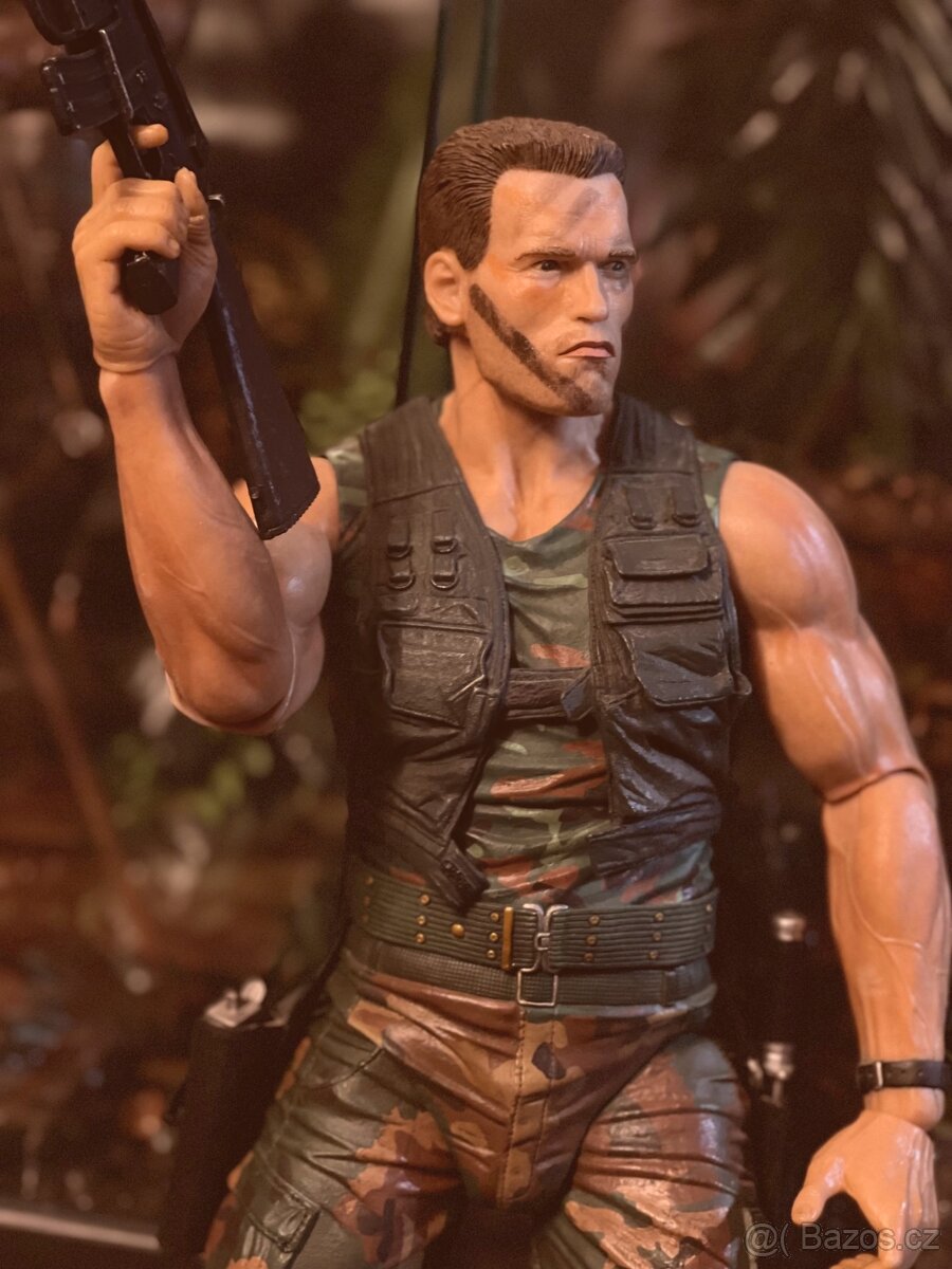 Neca Predator Alan "Dutch" Schaefer 1/4 - 46 cm/ 3 verze - 4
