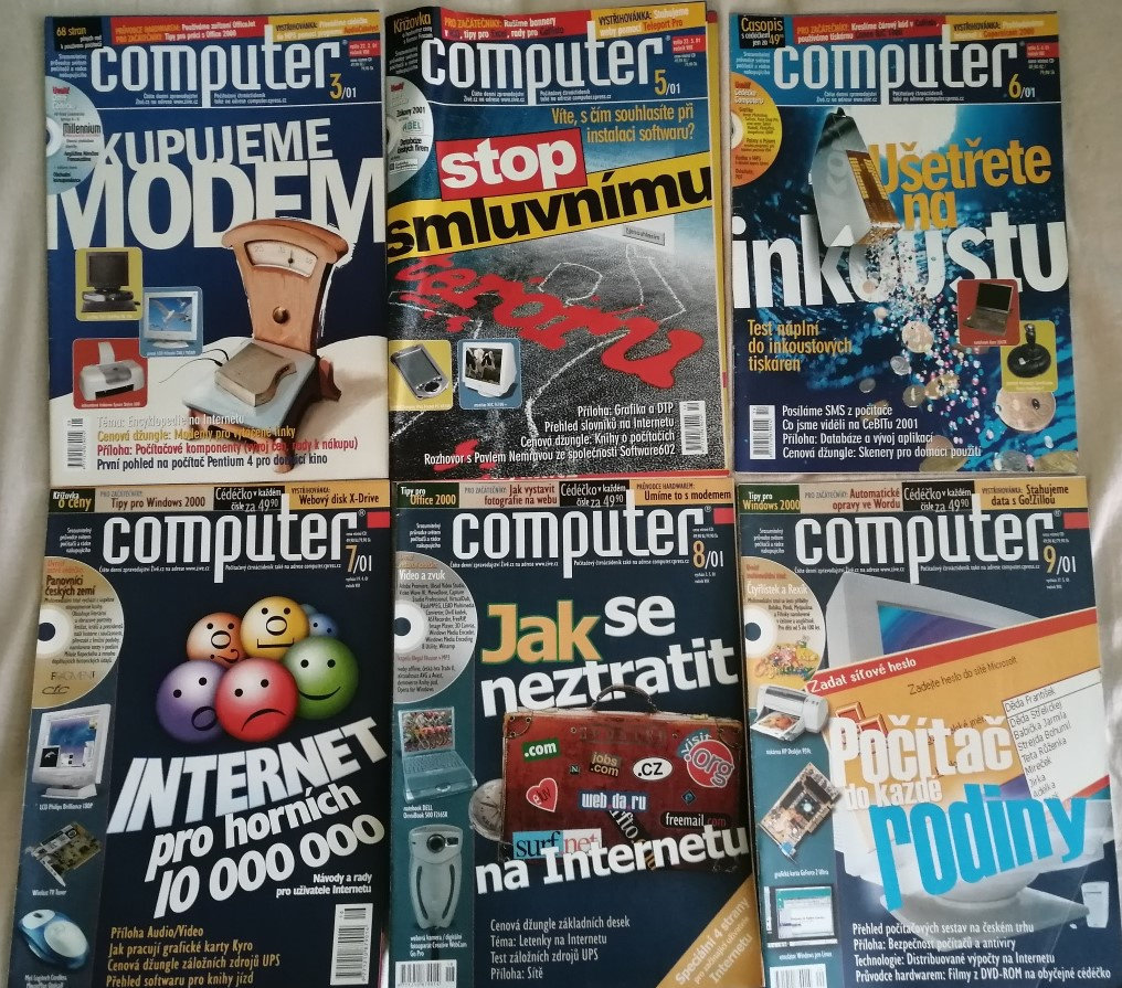 Časopis COMPUTER rocnik 2001 Jarni SLEVA - 4