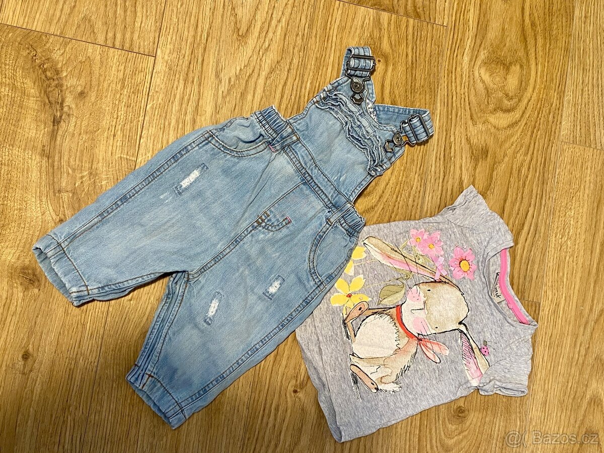 dívčí set oblečení 3-6 měs, vel 68, - 4