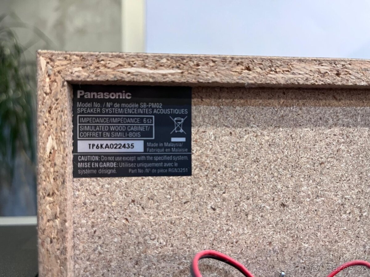 Mikrosystém Panasonic SC-PM250 s USB, Bluetooth - 4