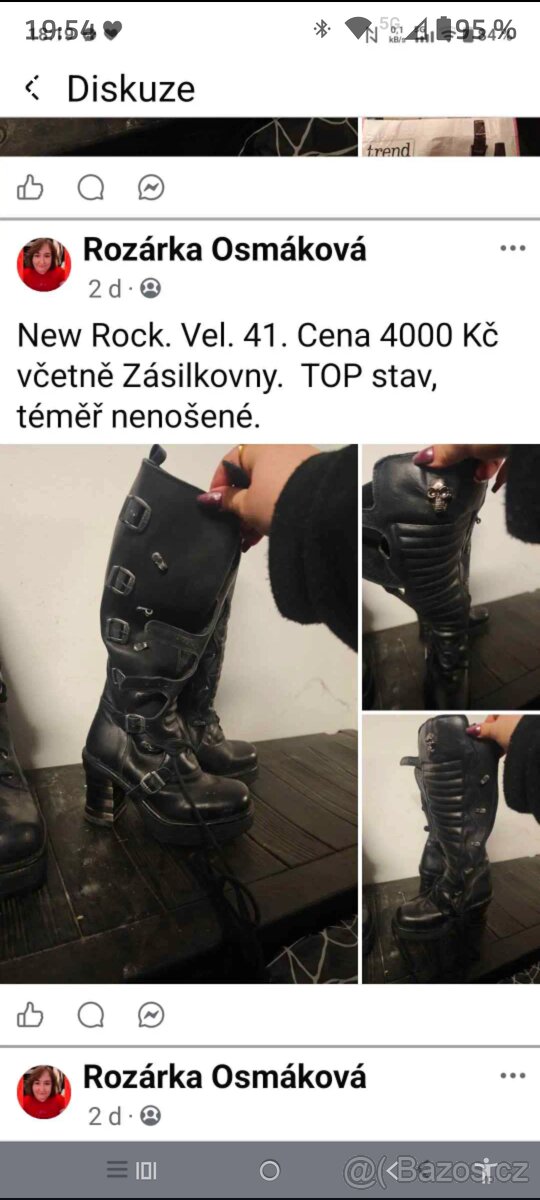 Různé boty New Rock - 4