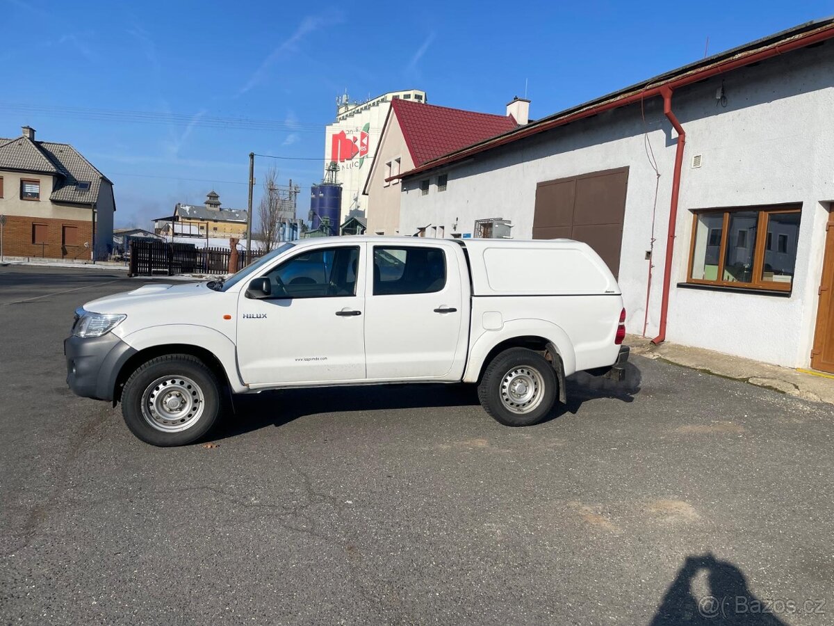Toyota Hilux na práci