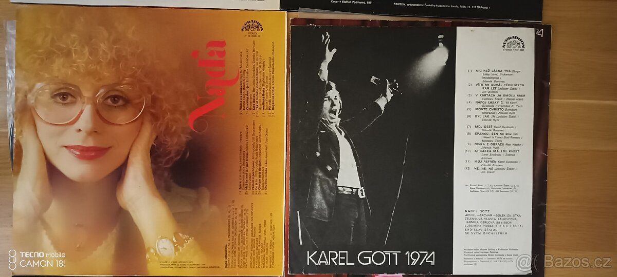 Retro/vintage ČSSR- LP desky-výběr 70.léta - 4