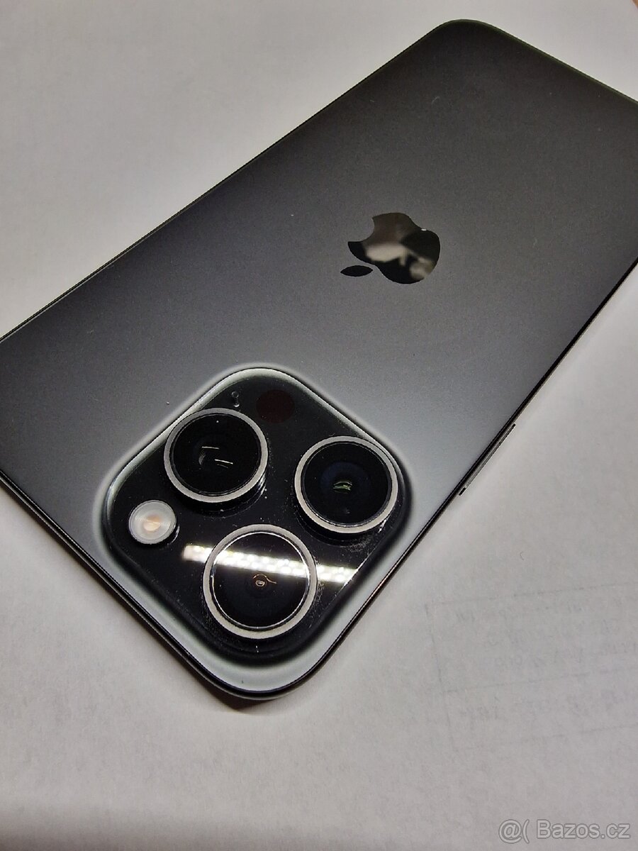 iPhone 15 pro Max 256gb Černý Titan, TOP STAV - 4