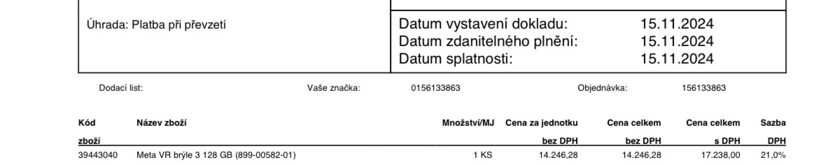 Meta Quest 3 (128 GB) – nové, nerozbalené - 4