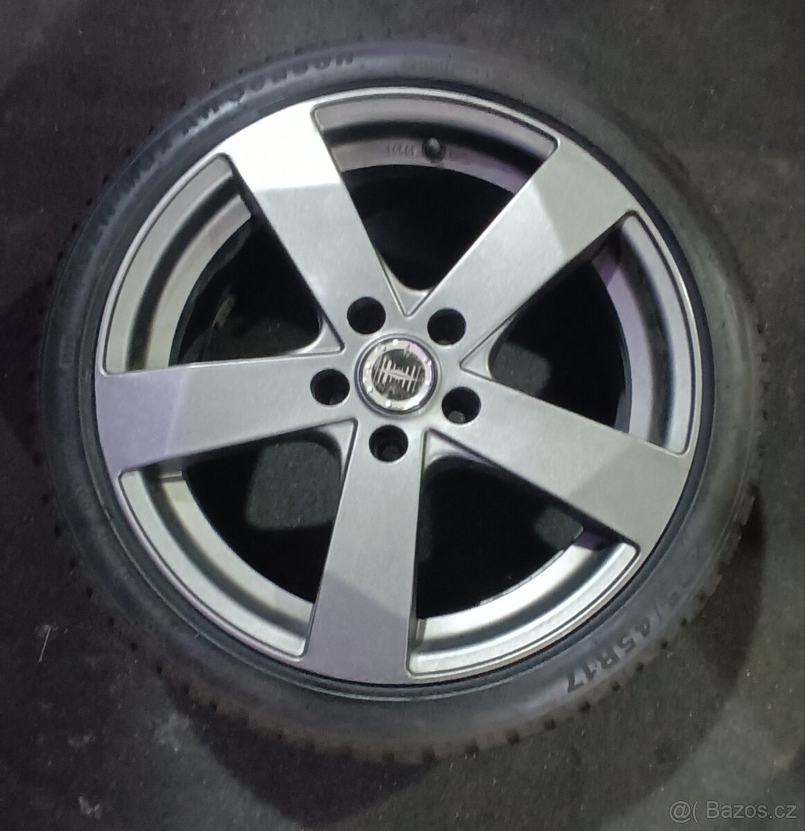 PRODÁM SADU ALU DISKŮ R17 205/45R17 CELOROČNÍ - 4