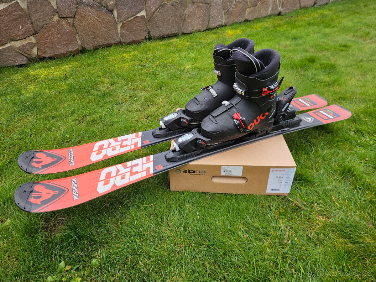 dětské lyžařsko boty Alpine DUO 2 (eu 33,5) - 4