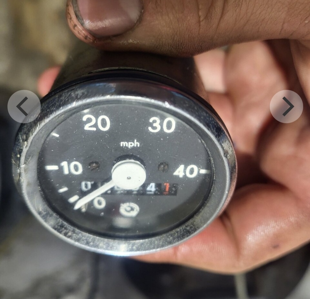 Tachometer babetta jawa pionier 20 21 23 v míľach - 4