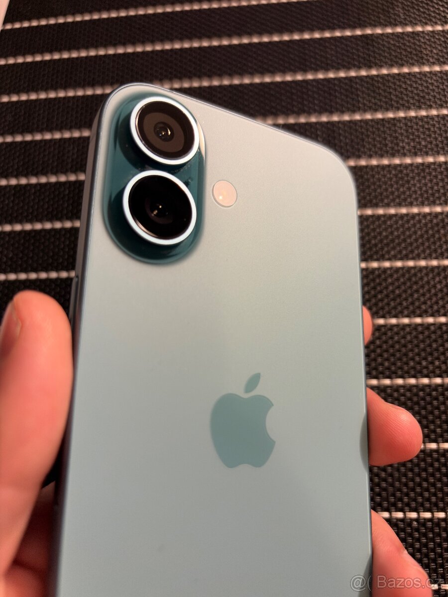 iPhone 16 128gb Teal JAKO NOVÝ - 4