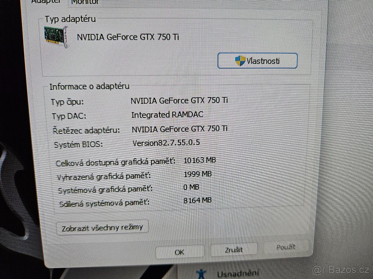 Herní pc i5-3340 16gb ddr3 GTX750ti 2gb lcd 24" GTA5 - 4