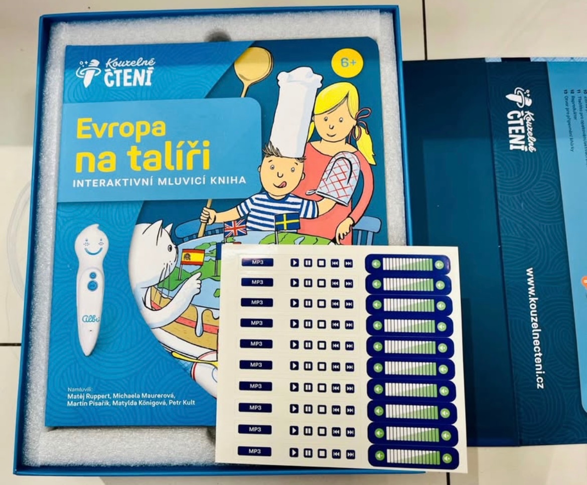 Nová sada Albi tužka 2.0 + knížka Evropa na talíři - 4