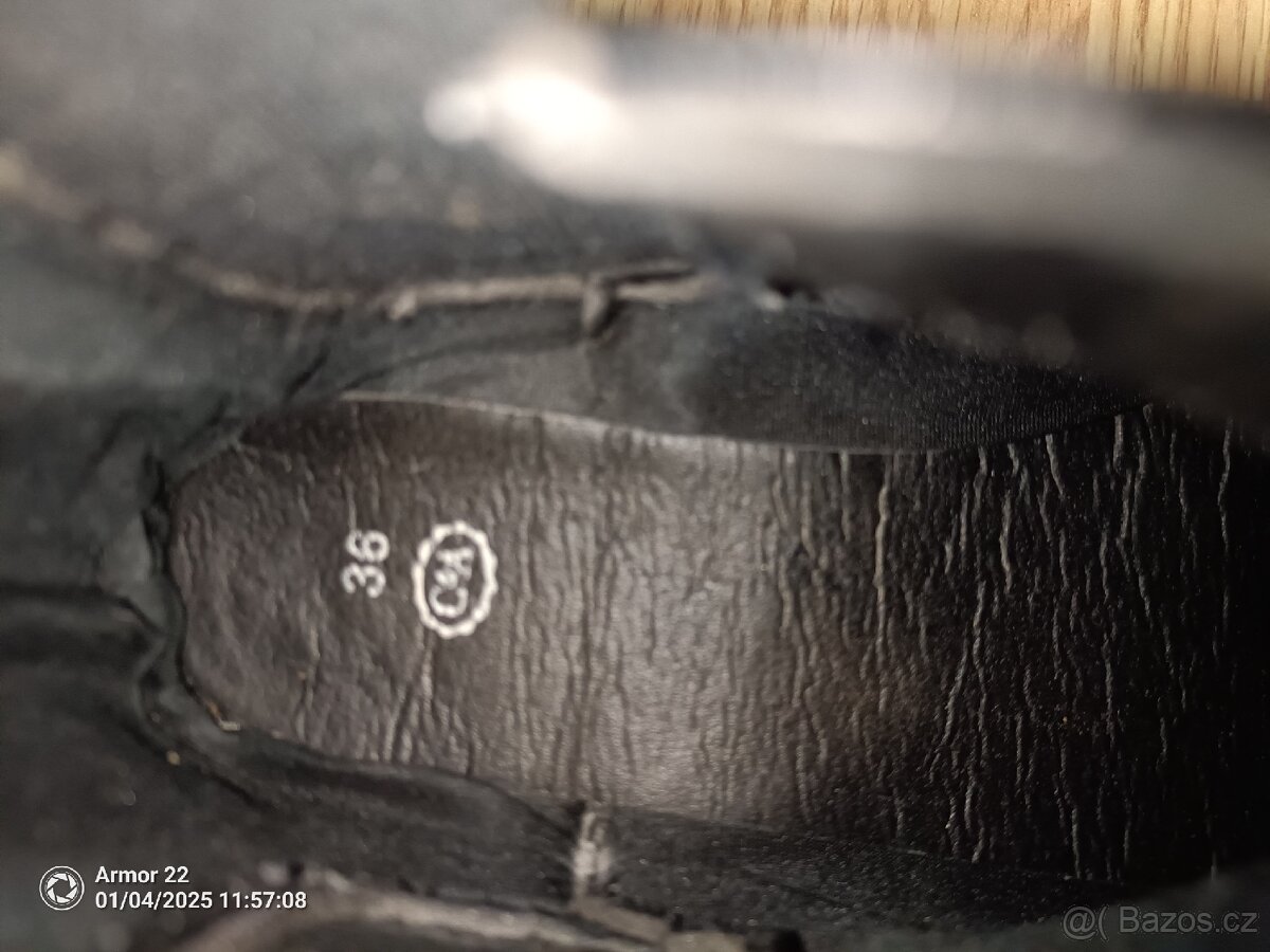 Kotníkové boty -kozačky - 4