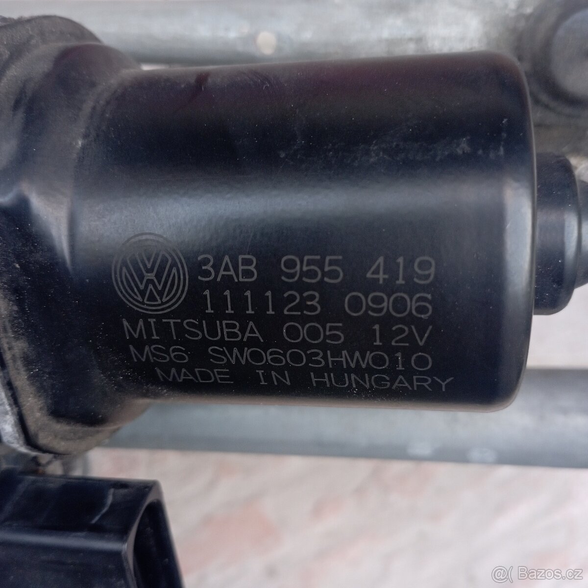 Motorek stěračů s táhly,Passat B7 - 4