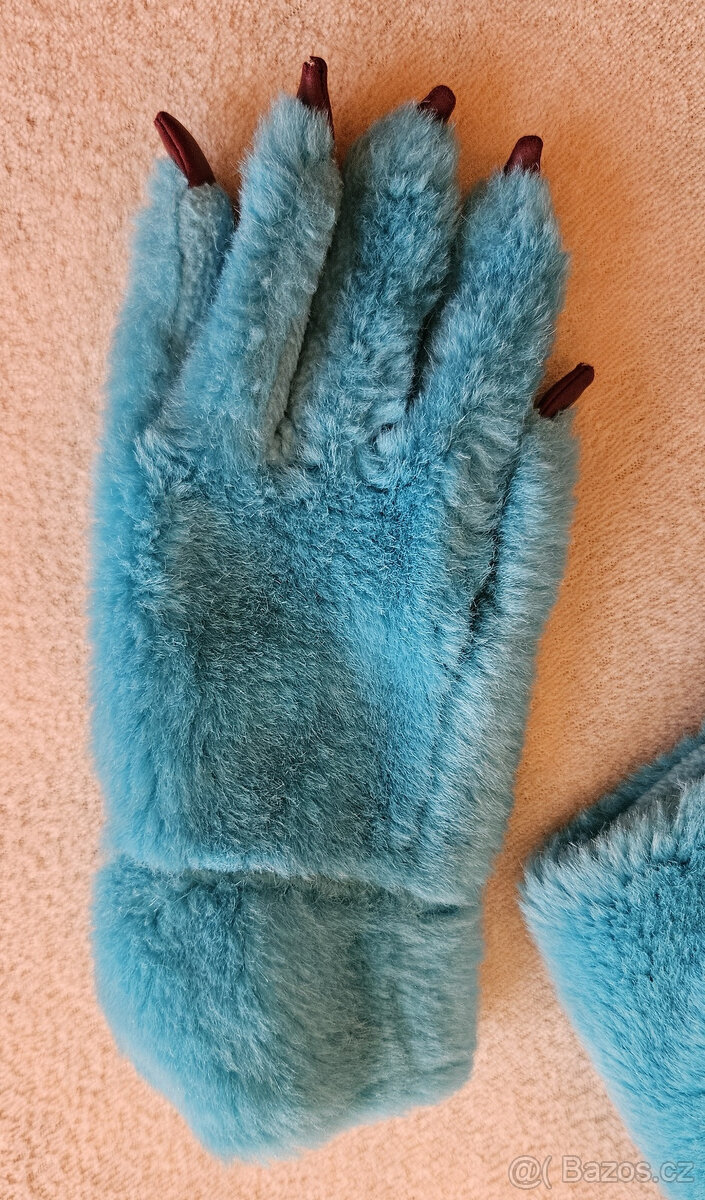 Maska, kostým Příšerky s.r.o. Sullivan, Sully, vel.4-8let - 4