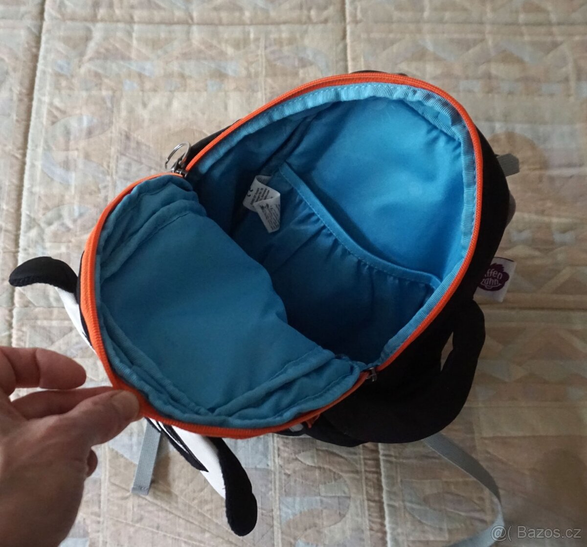 Dětský batoh Affenzahn Paul Panda, 8 litrů,3-7 let - 4