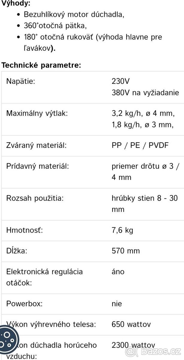 Svářečka MUNSCH MAK 32-S-B (6865) - 4