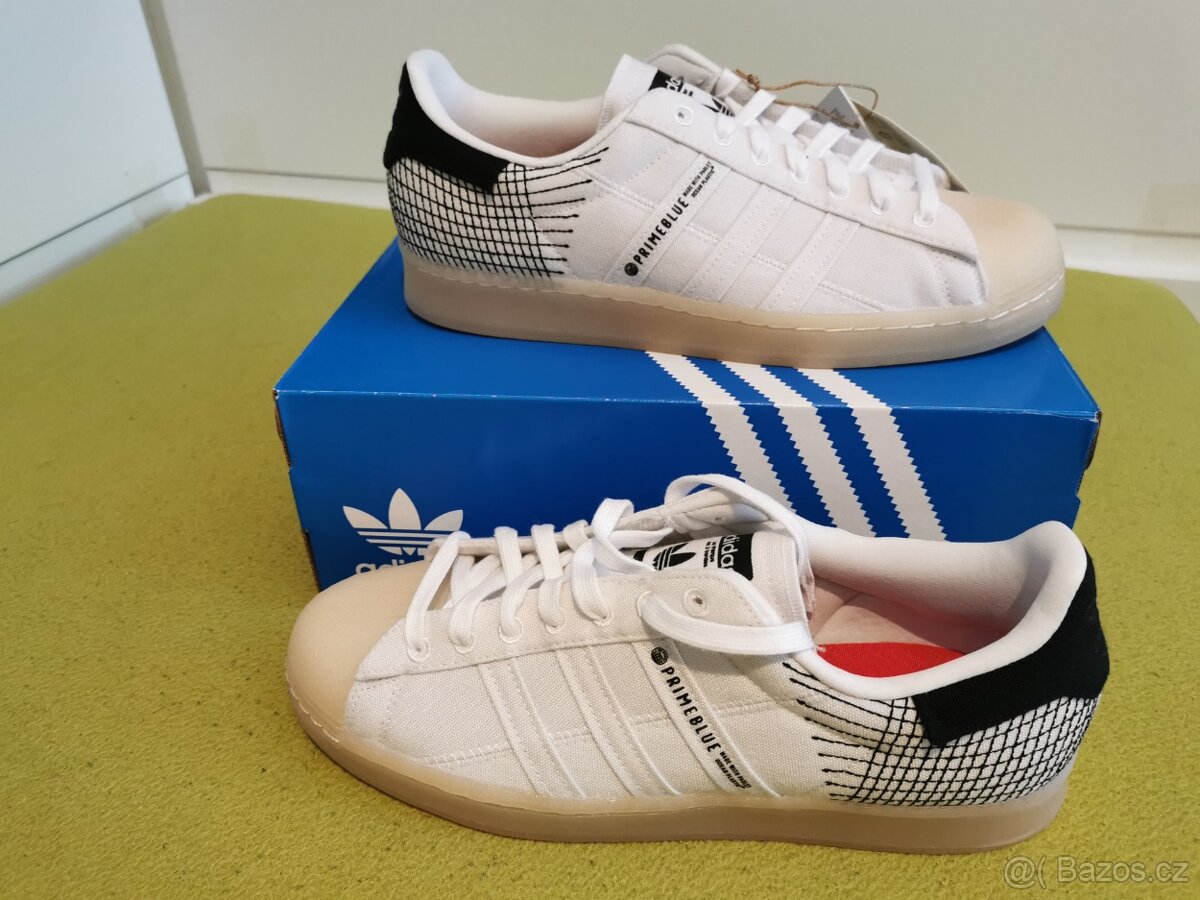 Tenisky Adidas Superstar Primeblue vel. 9 UK - 4