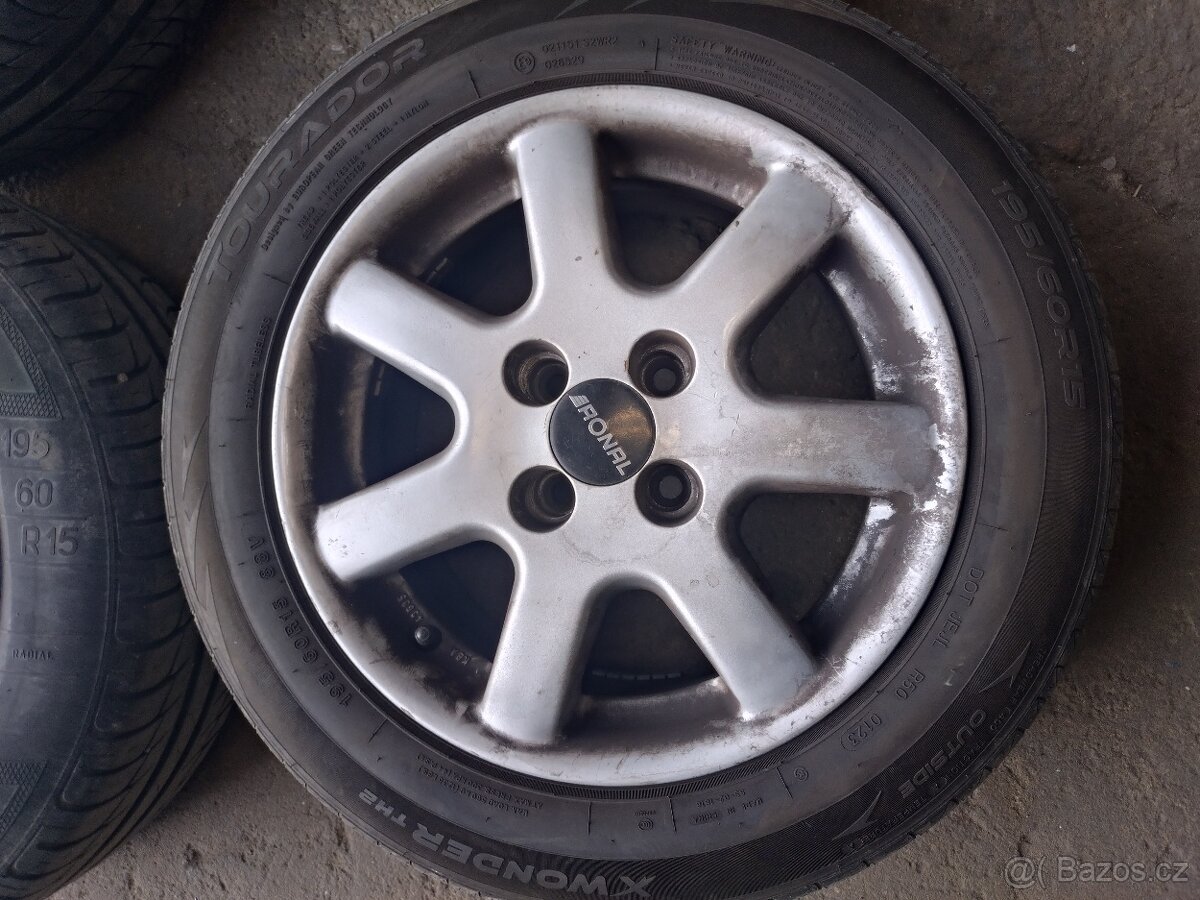 Prodám alu kola - 4