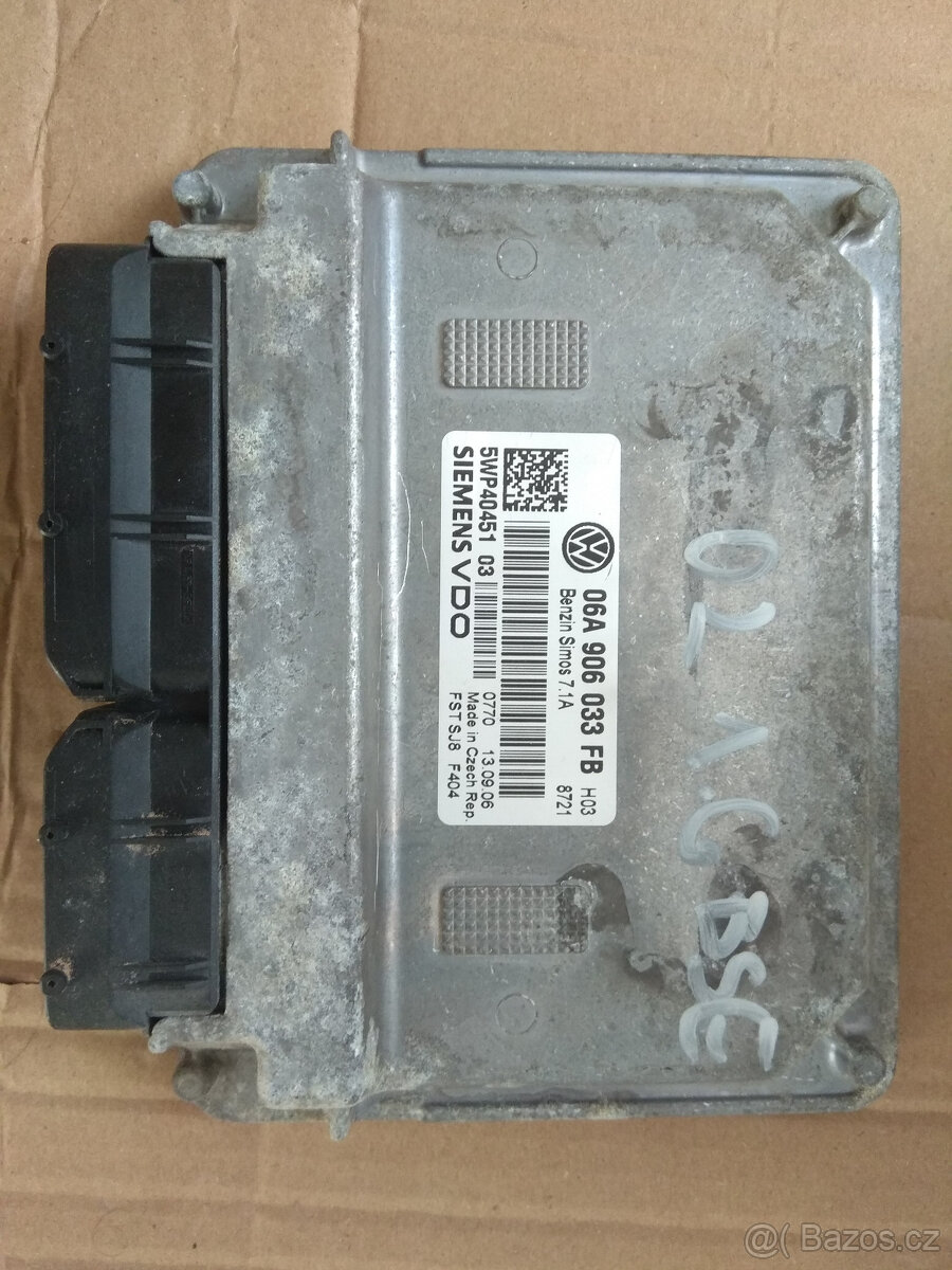 Simos 3.3A, 7.1A, 06A906033, vag 1.6 75kw, plug&play - 4