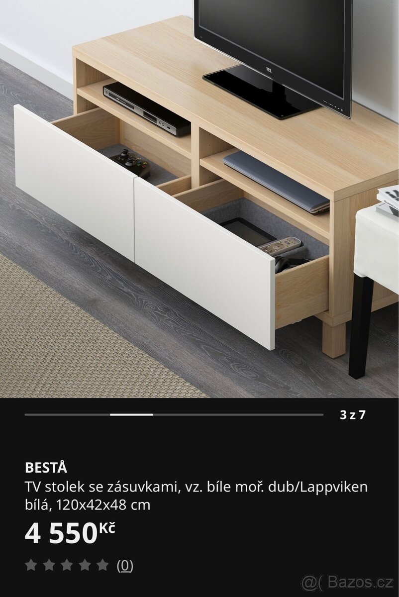 Tv stolek BESTÅ ikea - 4