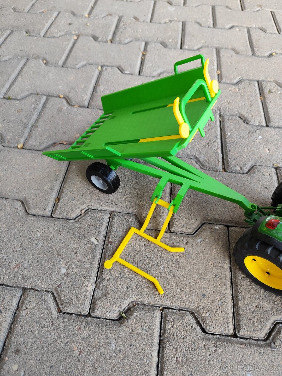 Přepravník balíků pro Bruder - vlečka - 4