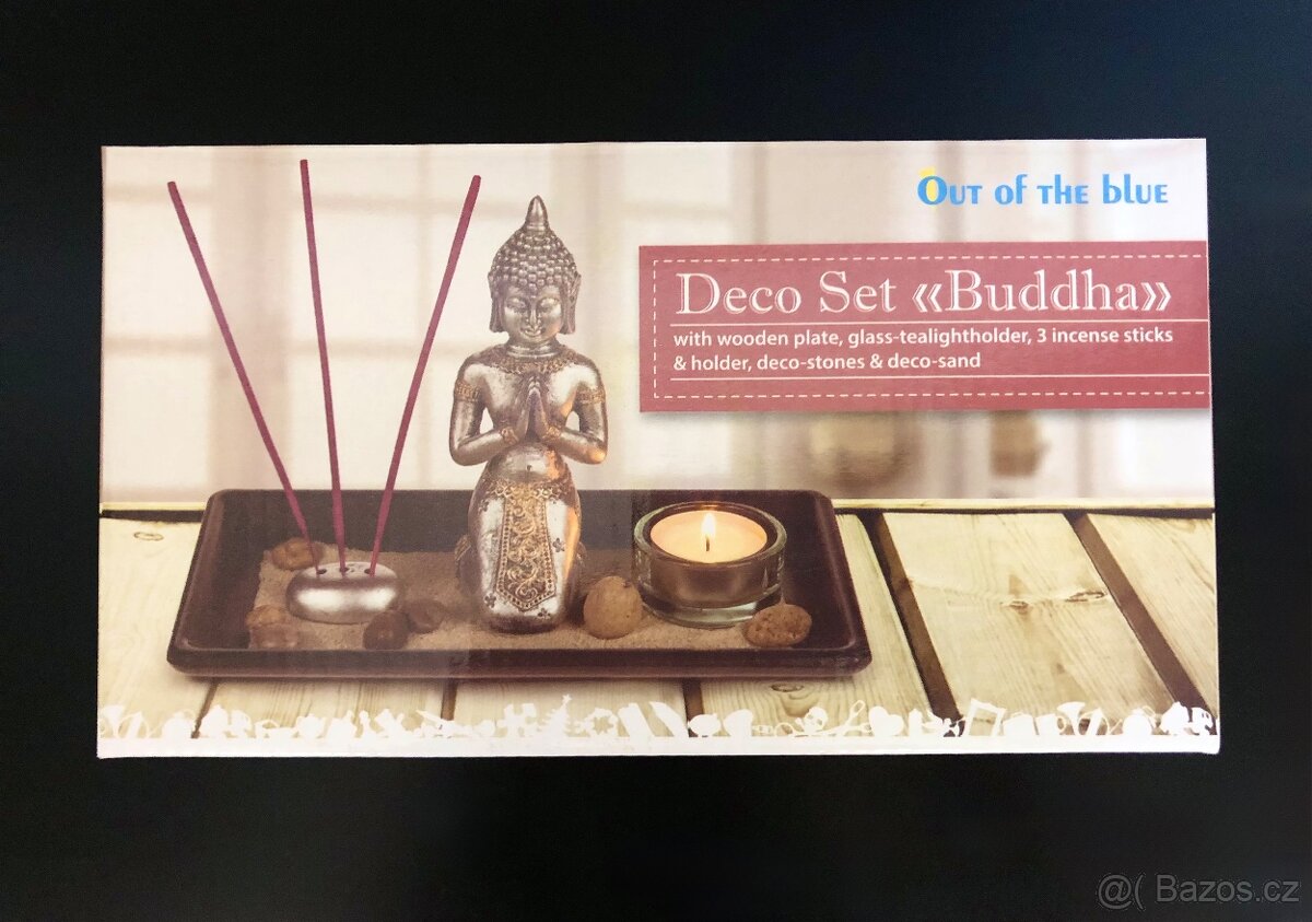 Dekorační set - Buddha - 4