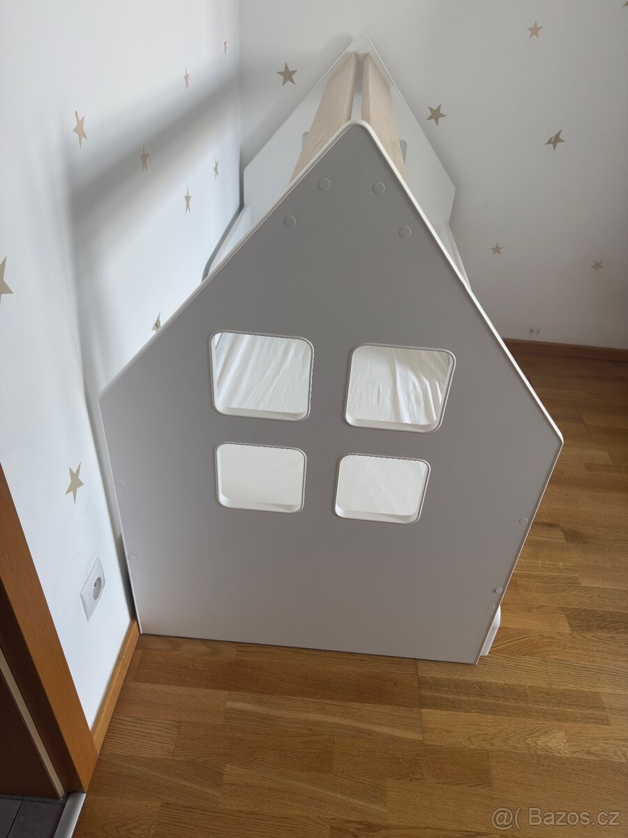 Dětská postel domeček s matrací - 4