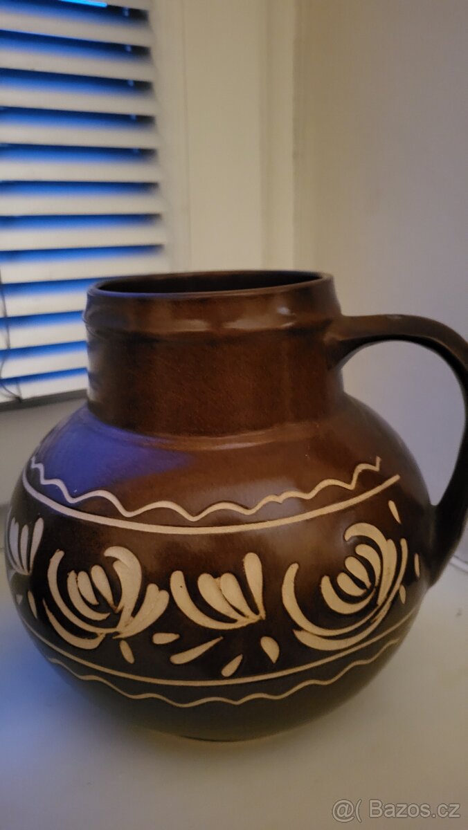 Keramické džbány, váza..dekorace chalupa - 4