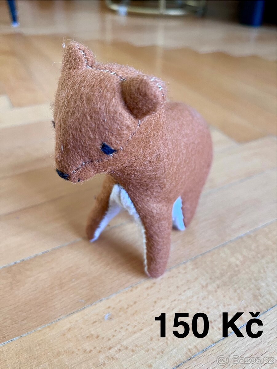 Ručně šité postavičky a zvířátka - 4