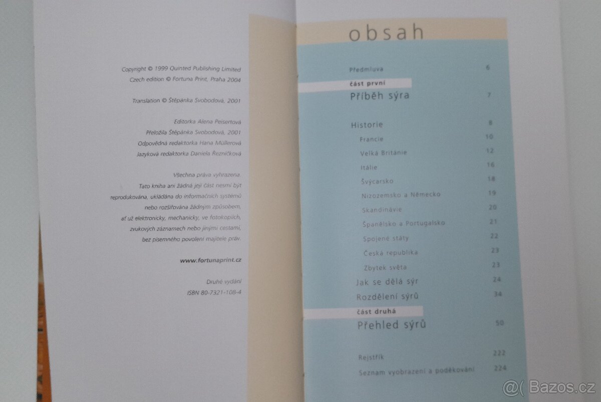 Sýry, Judy Ridgwayová - 4