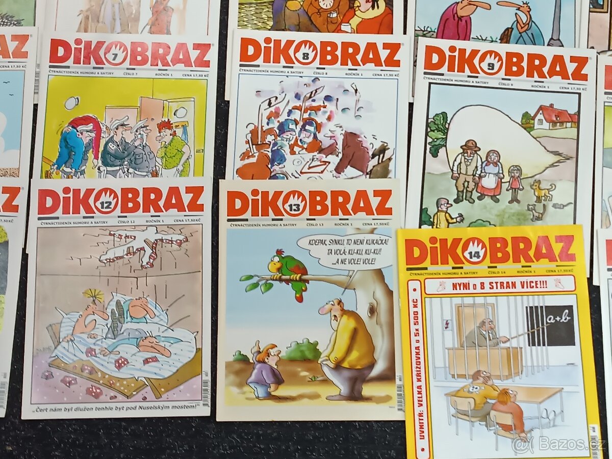 Časopisy Dikobraz v top stavu - 4
