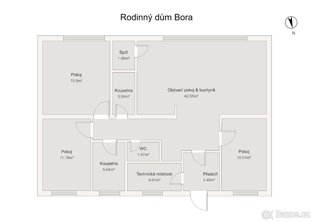 Prodej, rodinný dům 4+kk, 105 m2, Bludov - 4