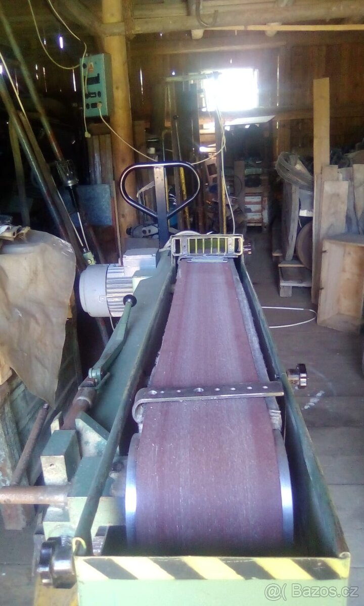 Pásová bruska na dřevo nebo kov 100 cm - 4