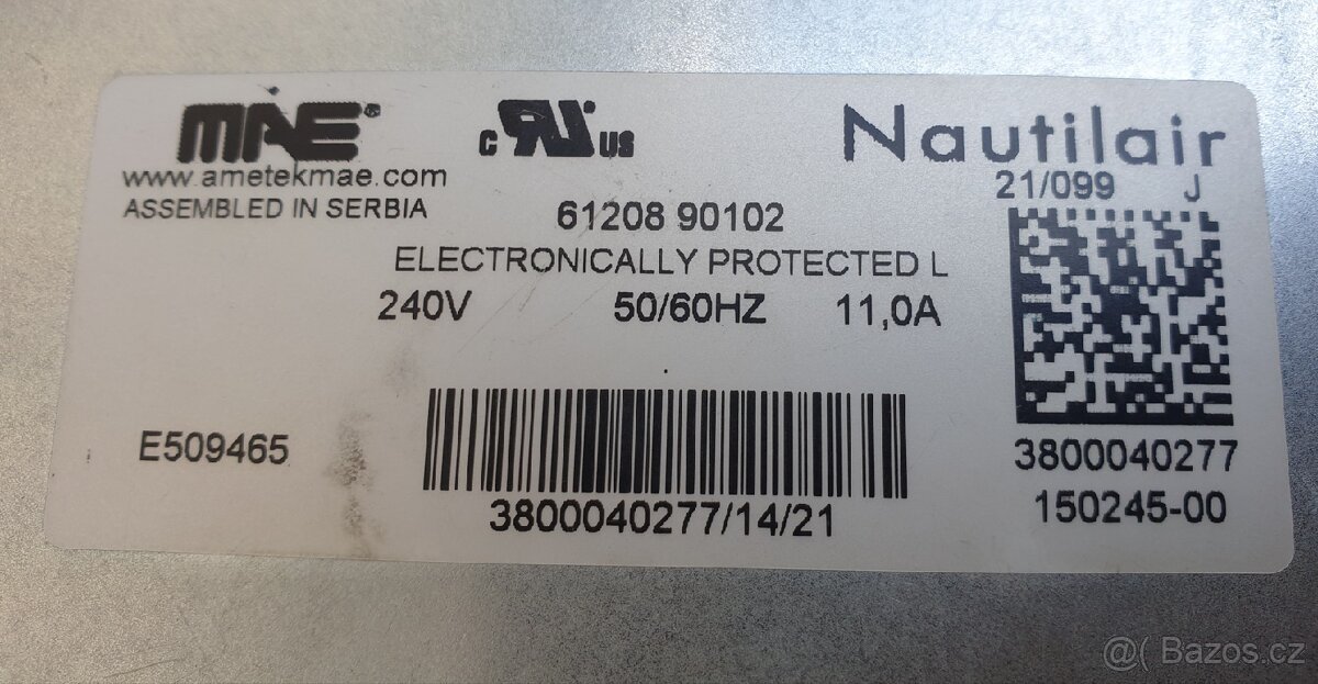 Ventilator, dmychadlo Nautilair 150245-00 - 4