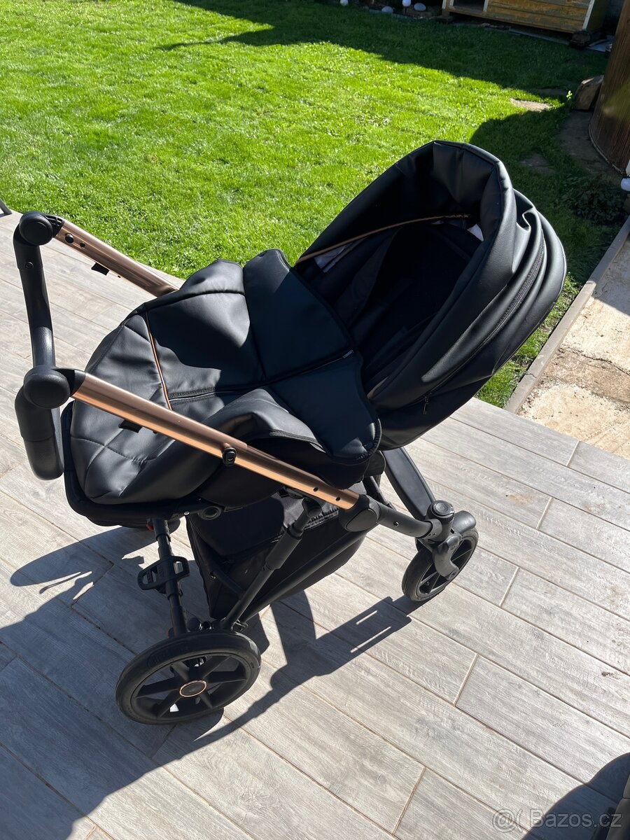 Kočárek Baby Paradise FX10 dvojkombinace + vajíčko + isofix - 4