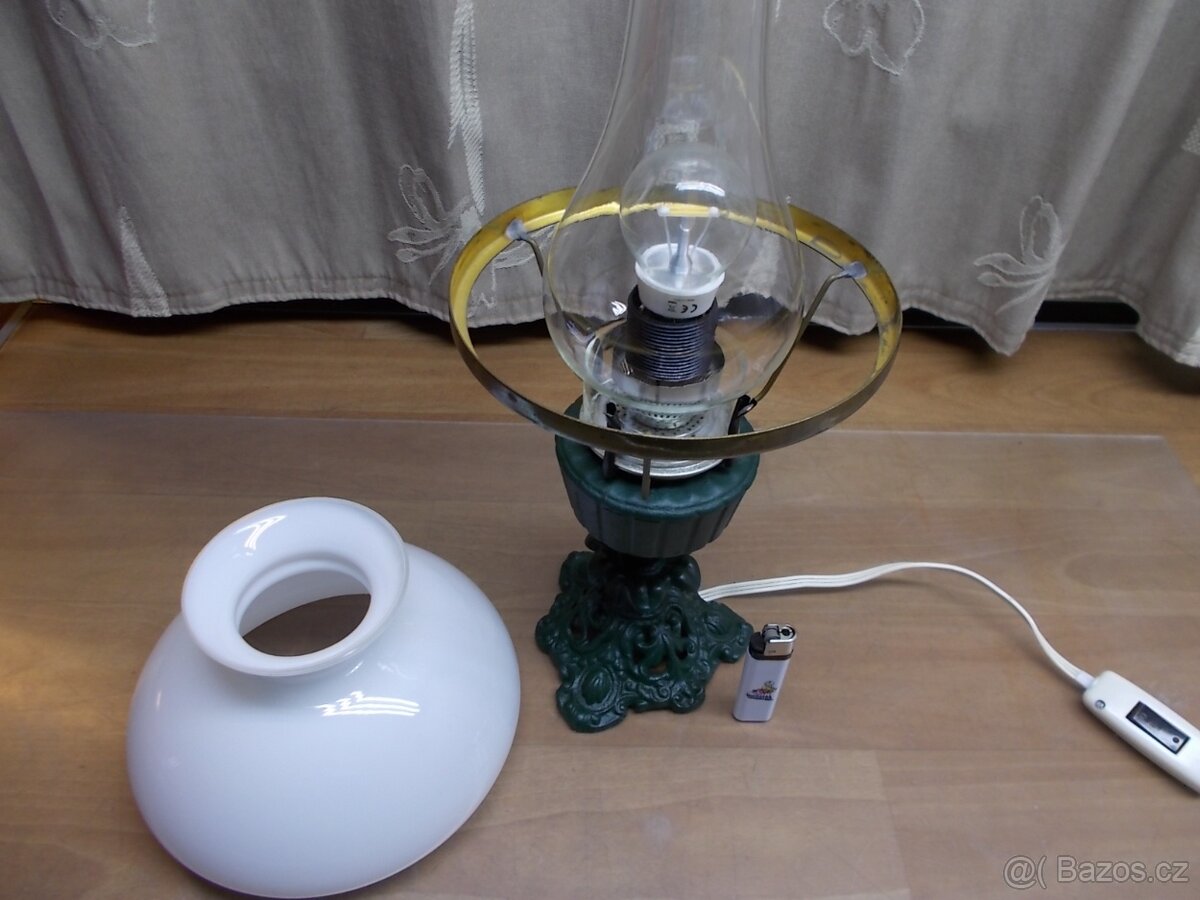 Litinová stolní lampa - 4