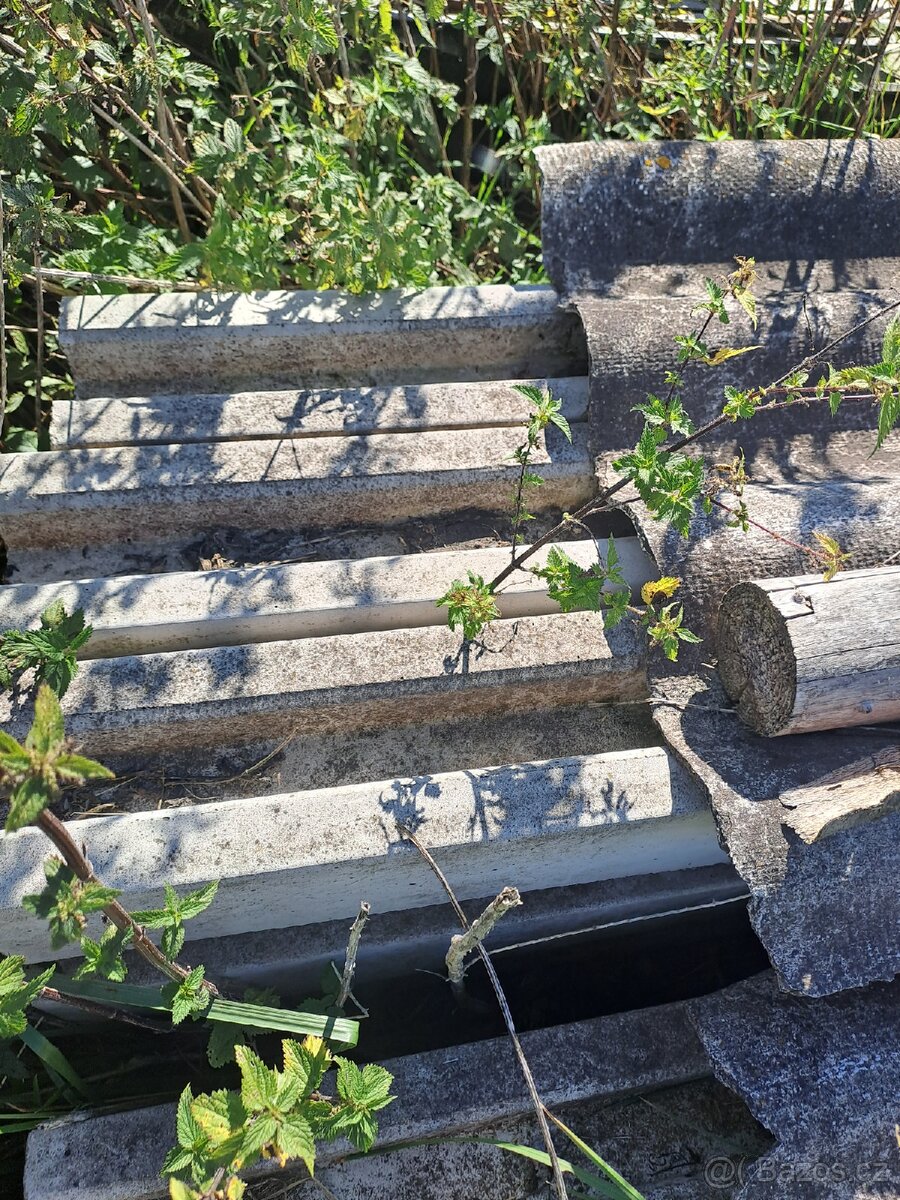 Plotové desky, vzor rákosí. - 4