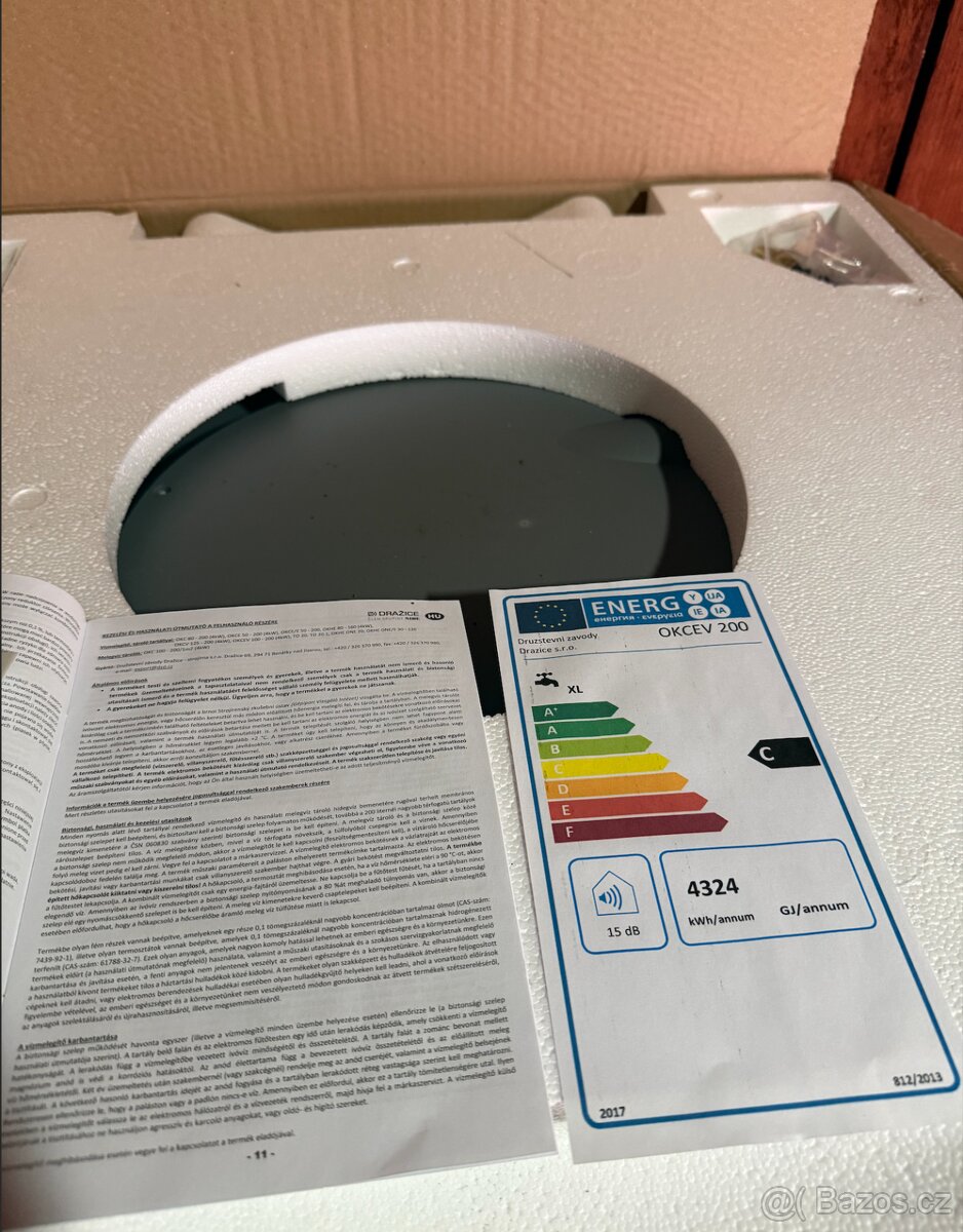 Bojler OKCEV 200 Dražice - 4