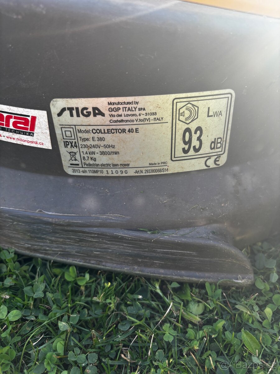 Elektrická zahradní sekačka STIGA - 4