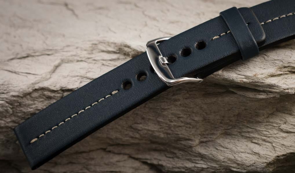Kožený řemínek č.59 k hodinkám - 4