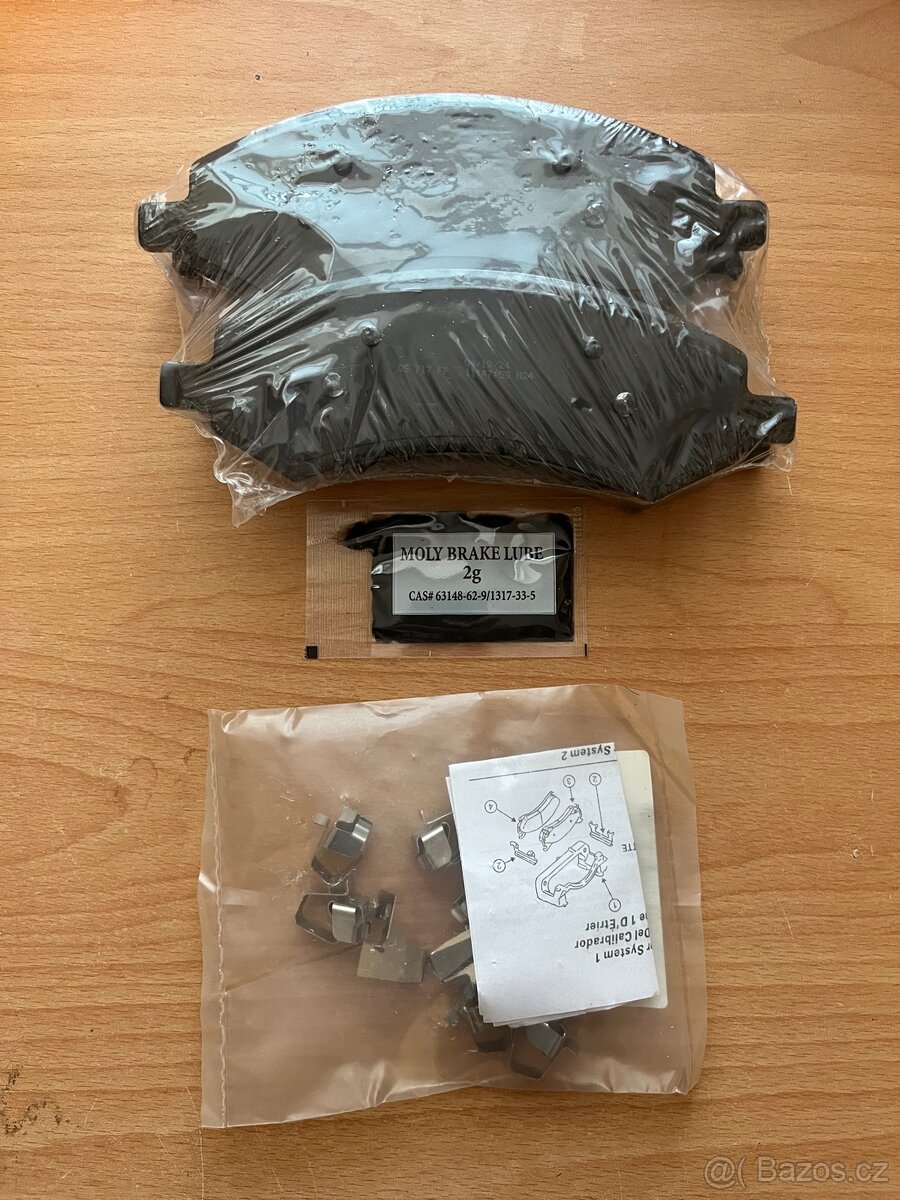 Brzdové destičky přední RAM 1500 - 4