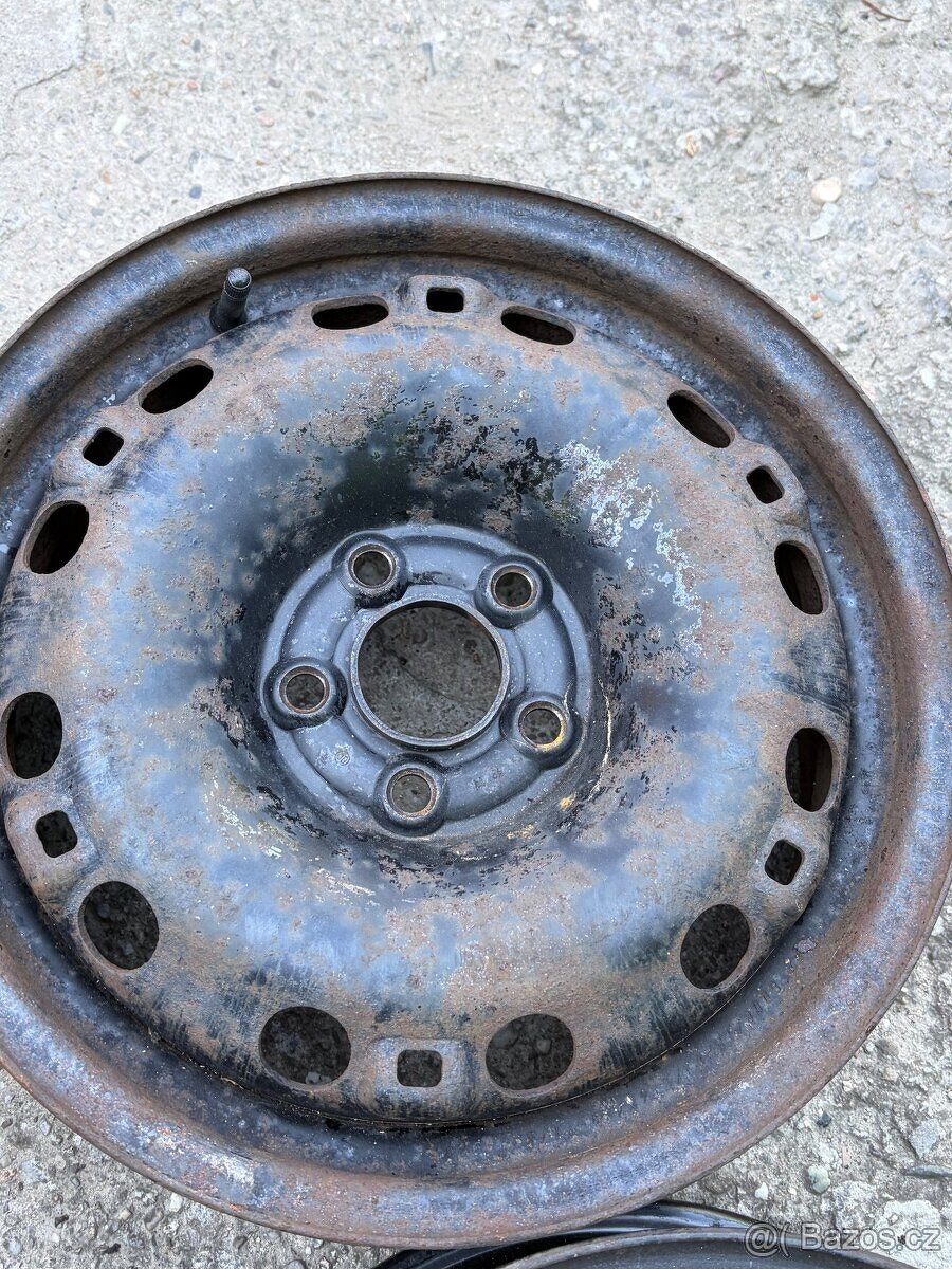 Plechové disky 6Jx15 5x100 - 4