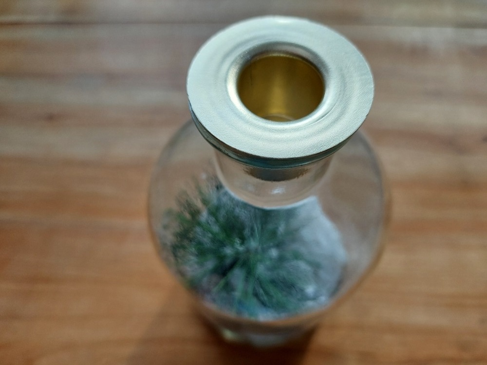 Krásný nový nepoužitý svícen, dekorační láhev, výzdoba SLEVA - 4