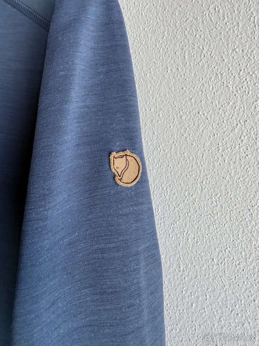 Outdoorová merino mikina Fjallraven Keb Fleece Jacket M blue - 4
