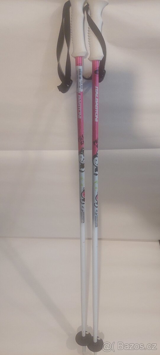 Lyžařský set - lyže 110cm + boty 23,5cm + hole 95cm - 4