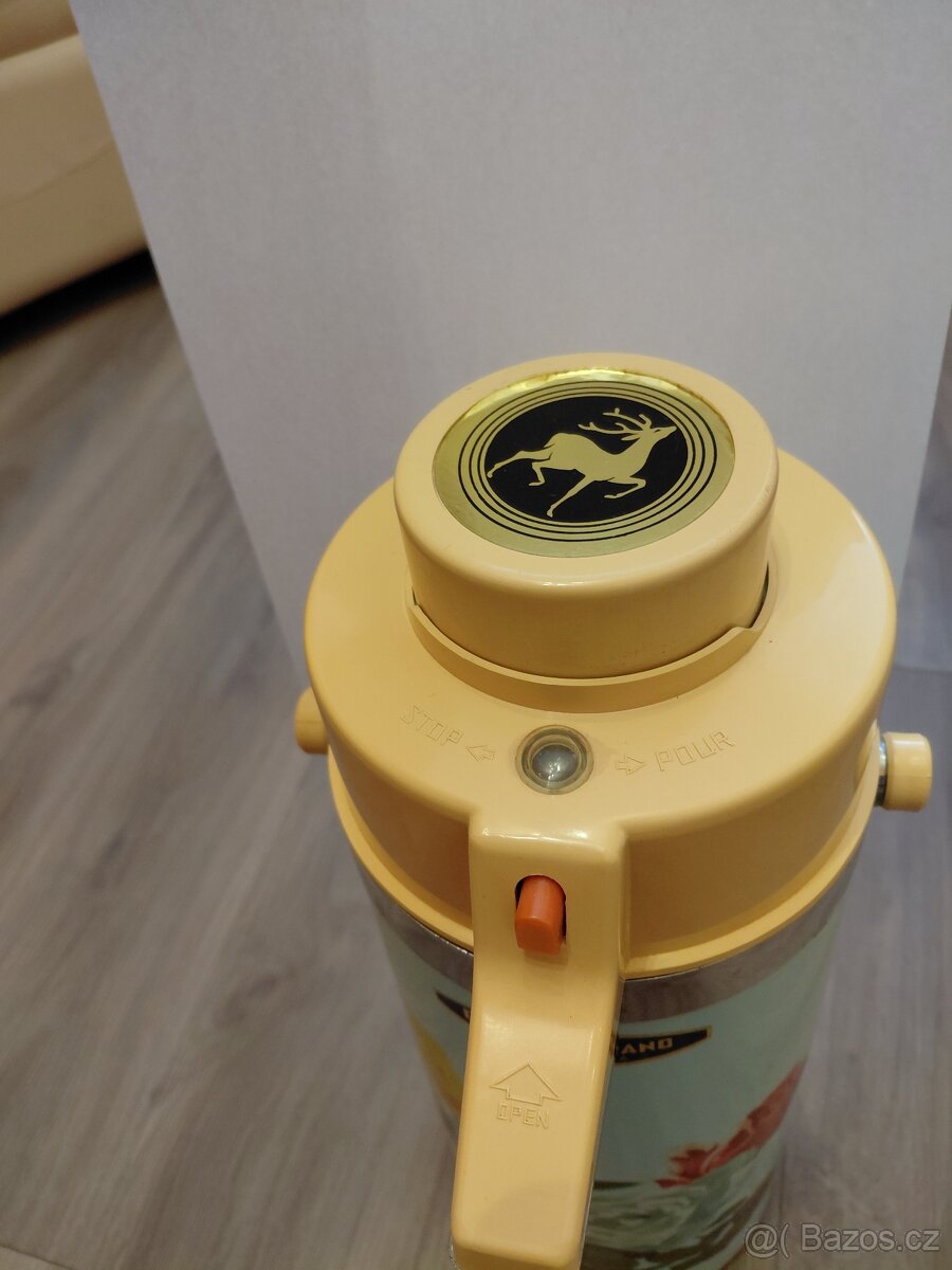 Pumpovací retro termoska + dvě zdarma - 4