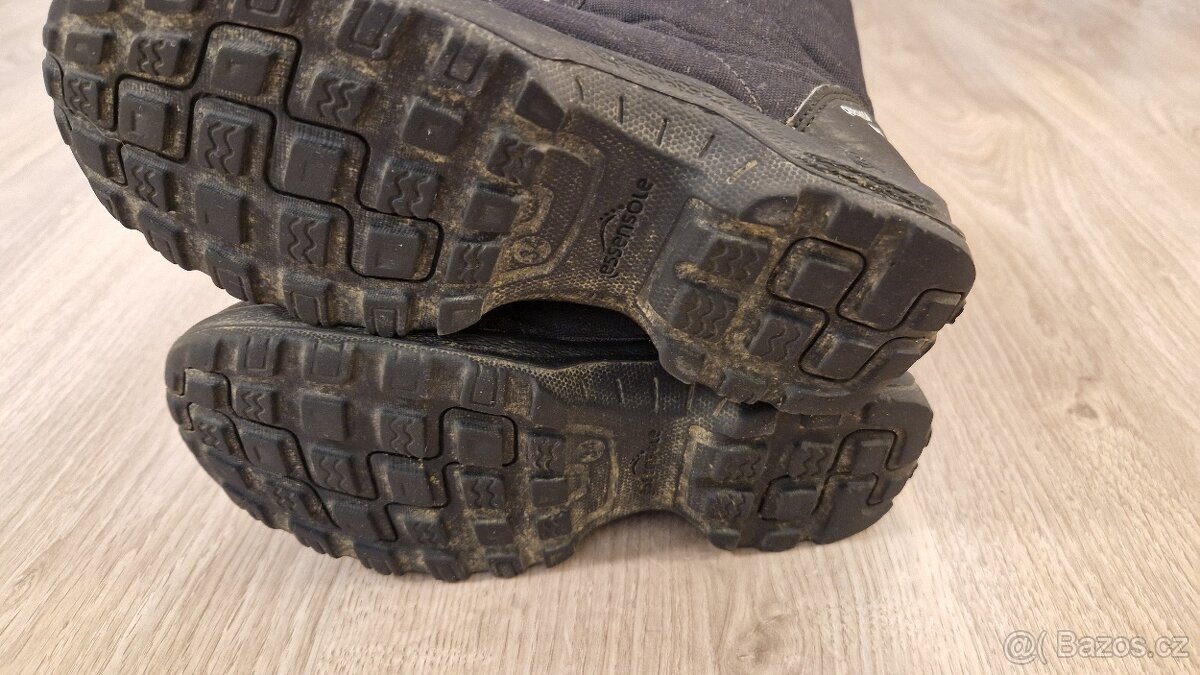 Dětské sněhule černé EU34 - 4